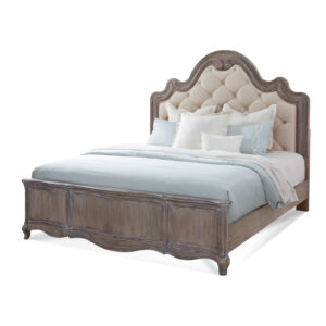 1575 Genoa 3 Pc Bedroom Set- Queen Bed, Dresser, Mirror