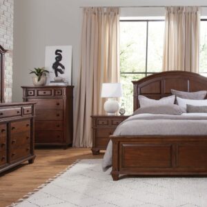 2400 Sedona 3 Pcs Bedroom Set- Queen Bed, Dresser, Mirror