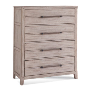 2810 Aurora 5 Pc Bedroom Set- Queen Sleigh Bed W/ Storage Fb, Dresser, Mirror, Chest,1 Drawer Nightstand