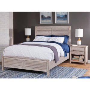 2810 Aurora 3 Pc Bedroom Set- Queen Panel Bed, Dresser, Mirror