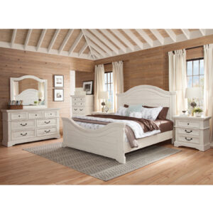 7810 Stonebrook 5 Pcs Bedroom Set- Queen Bed, Dresser, Mirror, Chest, Nightstand
