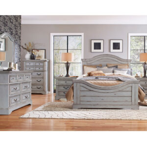 7820 Stonebrook 3 Pcs Bedroom Set- Full Bed, Dresser, Mirror