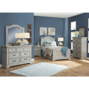 7820 Stonebrook 3 Pcs Bedroom Set- Twin Bed, Dresser, Mirror